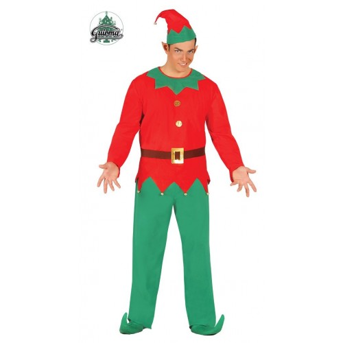 DISFRAZ T-L ELFO NAVIDAD
