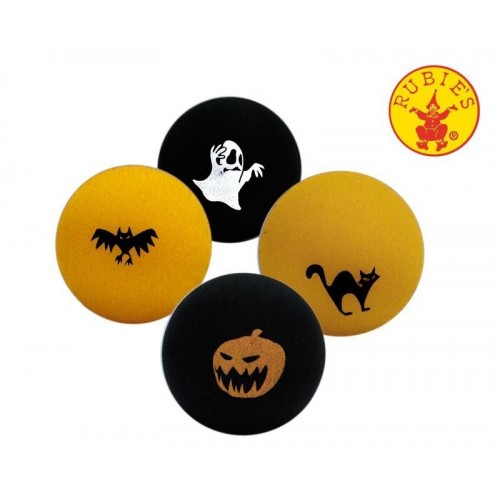4/U PELOTA SALTARIN HALLOWEEN 38MM