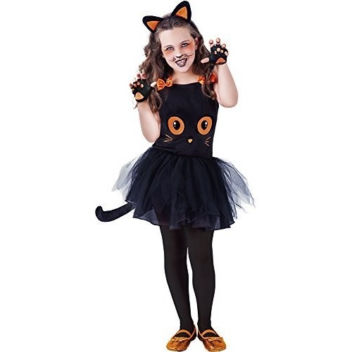 $DDISFRAZ 5A7AÑOS GATITA NEGRA