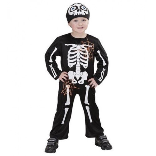 ! DISFRAZ 2A3AÑOS ESQUELETO HALLOWEEN