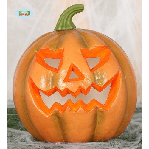 CALABAZA HALLOWEEN CON LUZ 24CM
