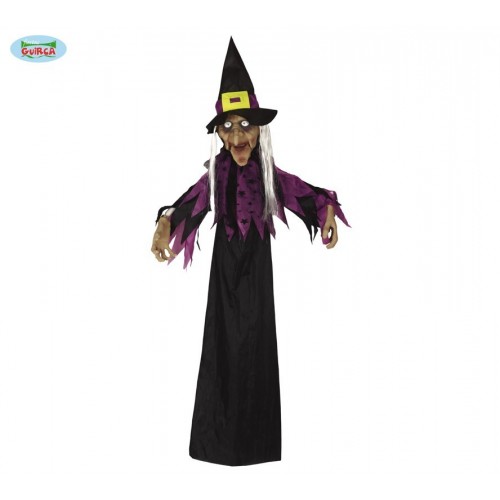 COLGANTE BRUJA C/SONIDO Y MOV 150CM