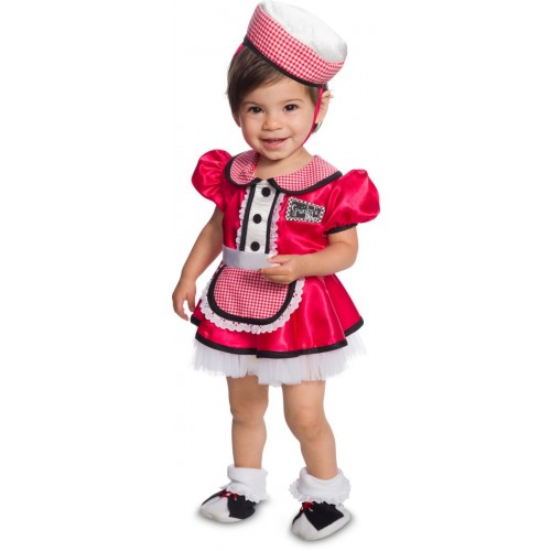 !DISFRAZ 1A2AÑOS CAMARERA BEBE