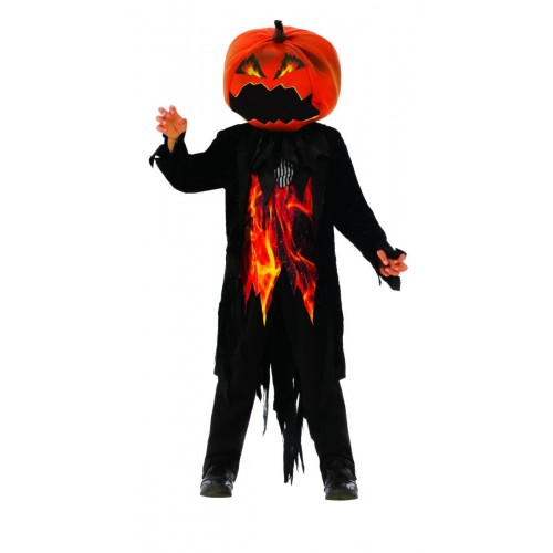 DISFRAZ 8A10AÑOS CALABAZA DIABOLICA