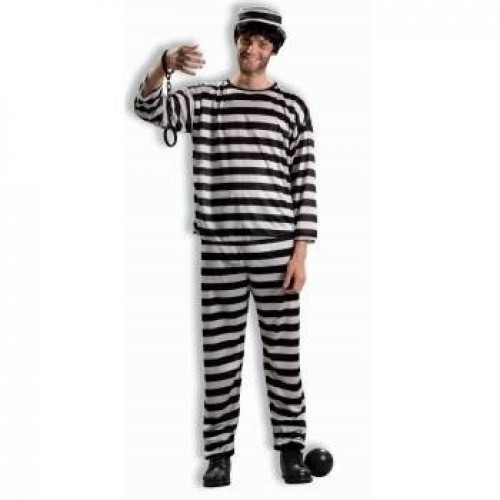 DISFRAZ T-STD HOMBRE PRISIONERO