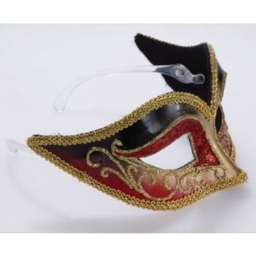 ANTIFAZ VENECIANO ORO/ROJO/NEGRO