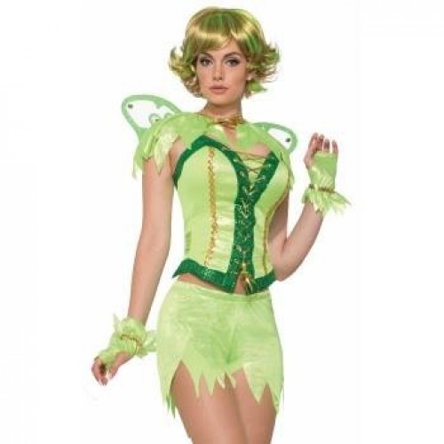 L PANTALON CORTO VERDA HADA MISS PIXIE