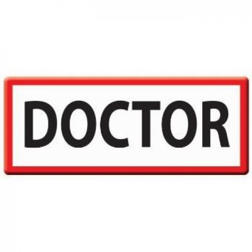 APLIQUE BORDADO DOCTOR