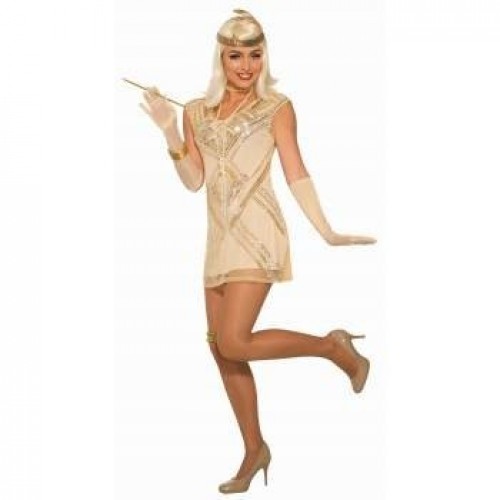 DISFRAZ T-M/L FLAPPER ORO