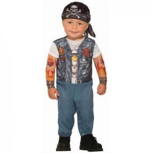 DISFRAZ 2A4AÑOS NIÑO ROCKERO