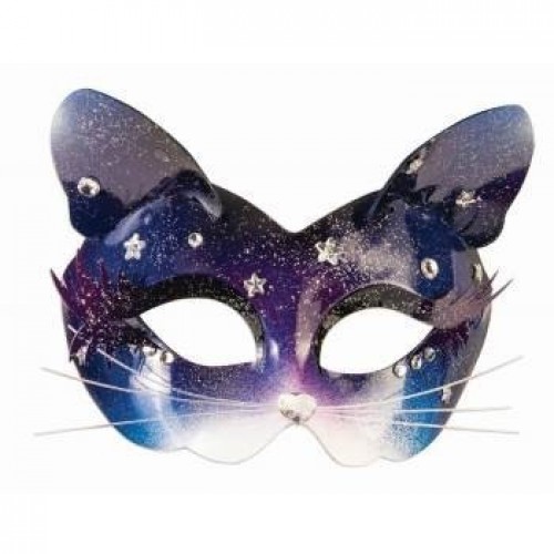 ANTIFAZ CELESTIAL GATO AZUL/PLATA