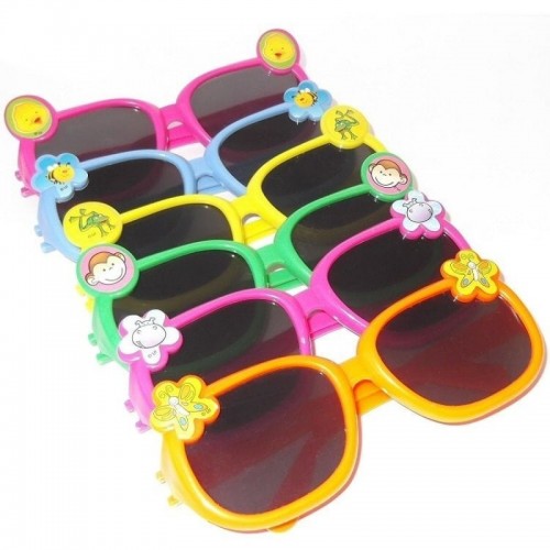 PAQ.6/U GAFAS SOL INFANTIL COLOR SURT.