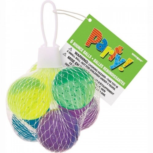 PAQ.6/U PELOTA SALTARINA GLITTER