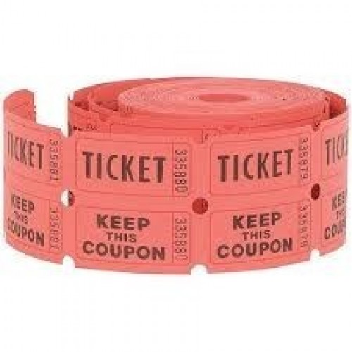 ROLLO 500/U TICKET/KEEP THIS COUPON
