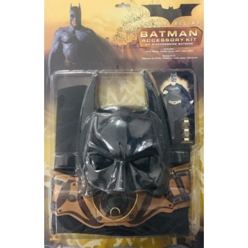 L SET 3PCS T-UNICA ADULTO BATMAN DC