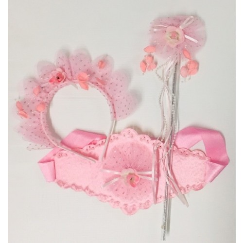    KIT 3/U PRINCESA ROSA