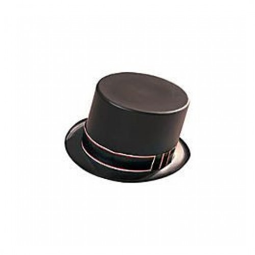 SOMBRERO CHISTERA PLASTICO NEGRO