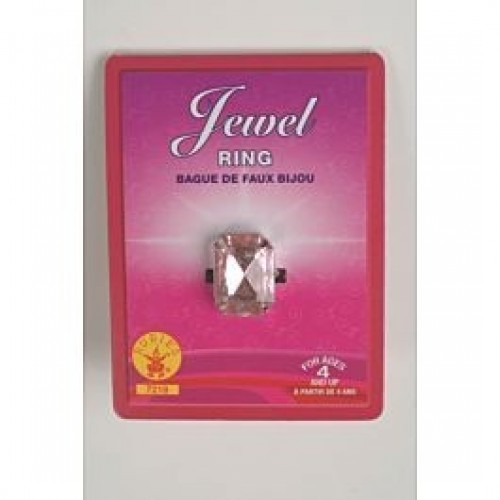 ANILLO INFANTIL PIEDRA ROSA