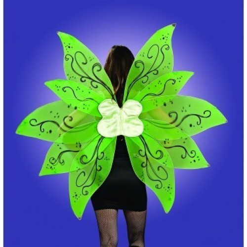 ALAS HADA GRANDES ADULTO VERDE