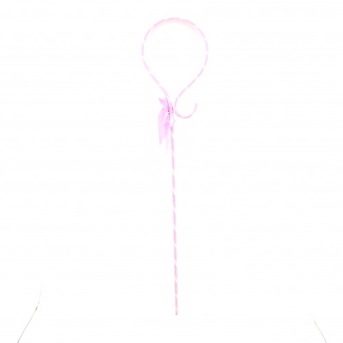 BASTON PASTORCILLA CINTA ROSA