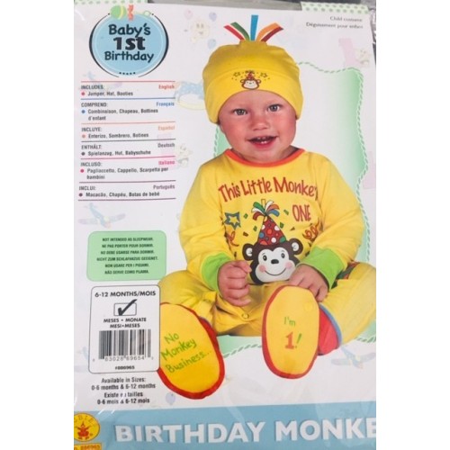 !DISFRAZ 6A12MESES 1ER CUMPLEAÑOS