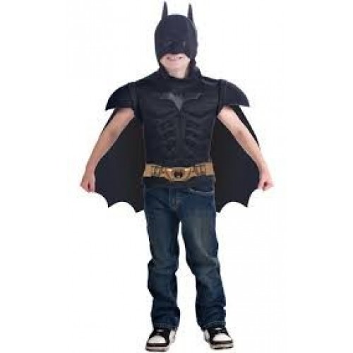 L CAMISA CAPA 5A7AÑOS BATMAN DC