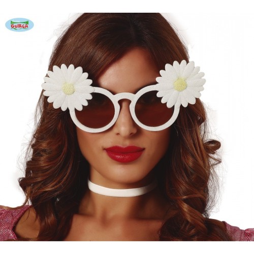 GAFA FLOR MARGARITA BLANCA