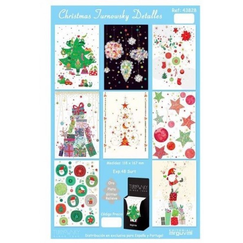 TARJETA TURNOWSKY CHRISTMAS DETALLES