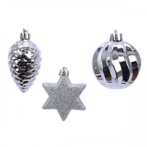 3/U BOLA FORMAS PLATA 6/7CM