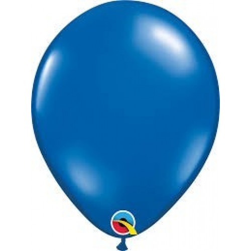   100 GLOBOS 5" LATEX AZUL ZAFIRO