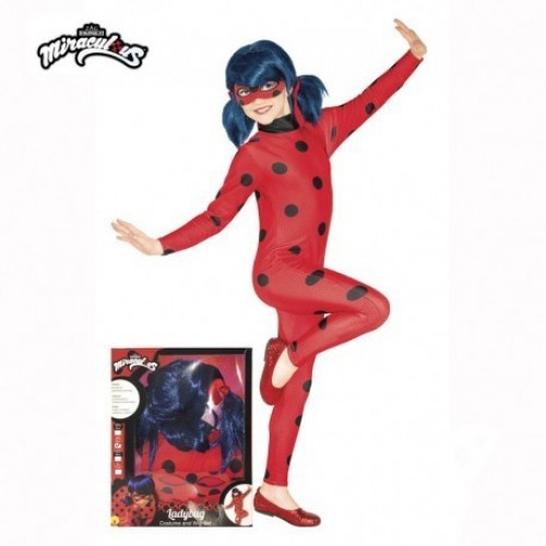 L CAJA DISFRAZ 5A6AÑOS LADYBUG
