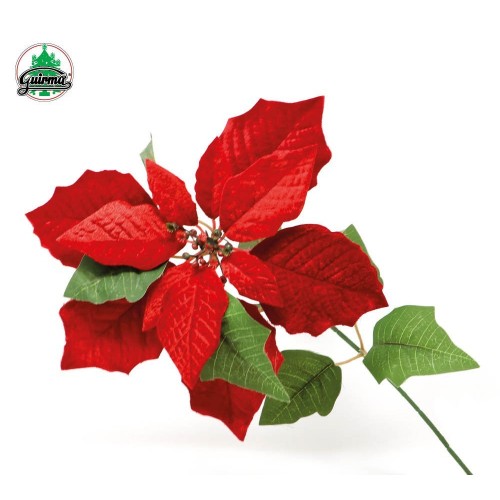 $D RAMA FLOR PONSETIA 70CM