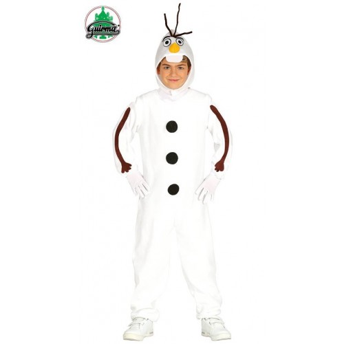 DISFRAZ 7A9AÑOS MUÑECO NIEVE OLAF