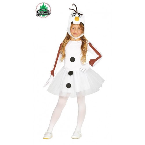 DISFRAZ 7A9AÑOS MUÑECO NIEVE OLAF
