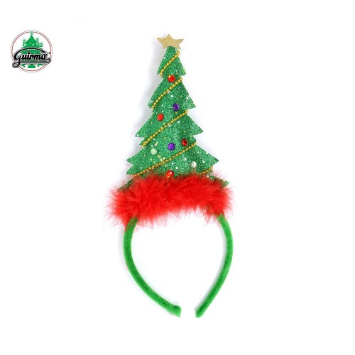 DIADEMA ARBOL NAVIDAD GLITTER