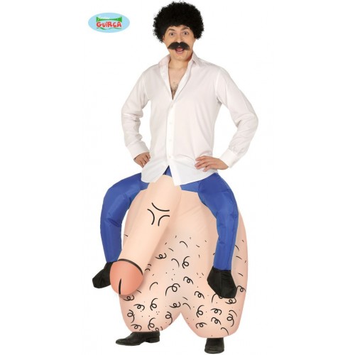 DISFRAZ T-L TESTICULOS HINCHABLE