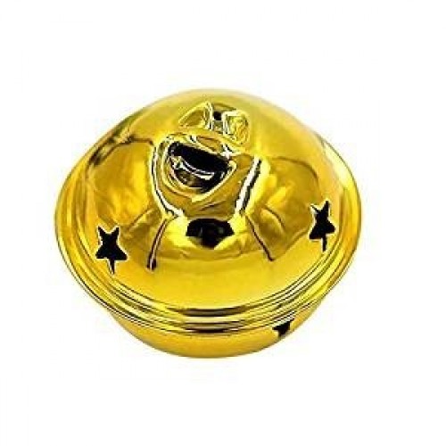 =PAQ.12/U CASCABEL NAVIDAD ORO 3CM