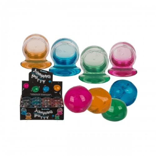 SLIME SALTARIN TRANSPARENTE 4CM
