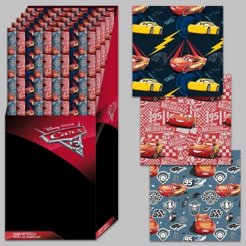 ROLLO PAPEL REGALO CARS 0,70X2MT