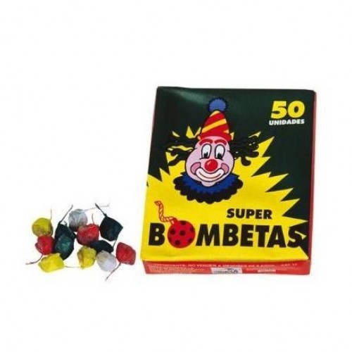 50 SUPER BOMBETAS PAYASO CAT F1