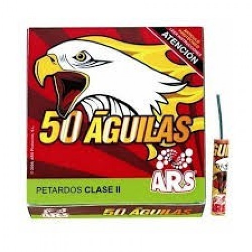 CAJA 50/U PETARDO AGUILAS CAT F2