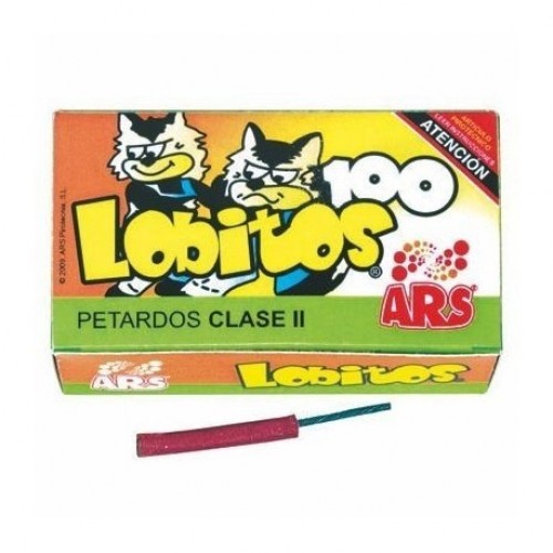 CAJA 100/U PETARDO LOBITOS CAT F2