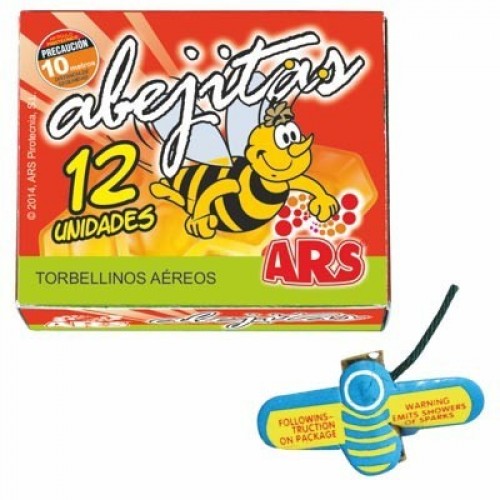 CAJA 12/U TORBELLINOS ABEJITAS