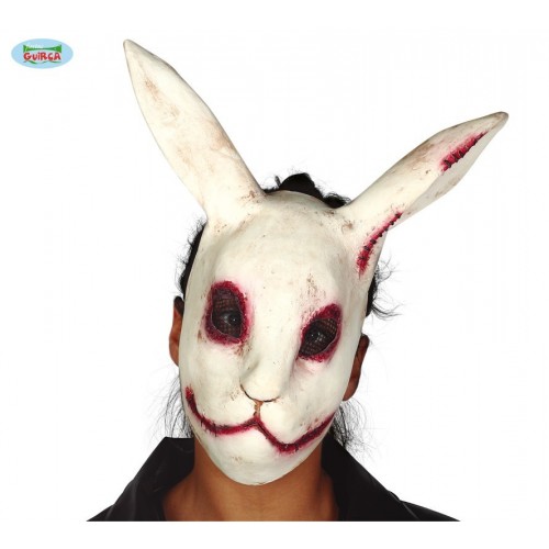 CARETA LATEX CONEJO TERROR
