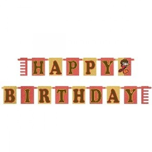   GUIRNALDA HAPPY BIRTHDAY POTTER