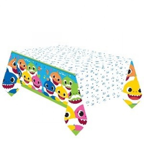   MANTEL PAPEL BABY SHARK 2,43MT
