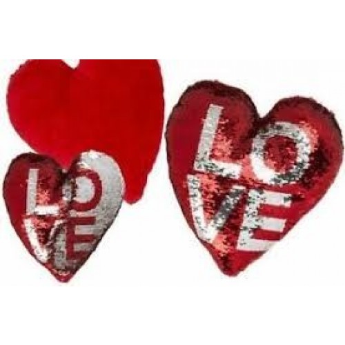 COJIN LENTEJUELAS REVERSIBLE LOVE