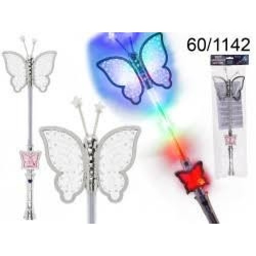 VARITA MARIPOSA CON LED 43CM