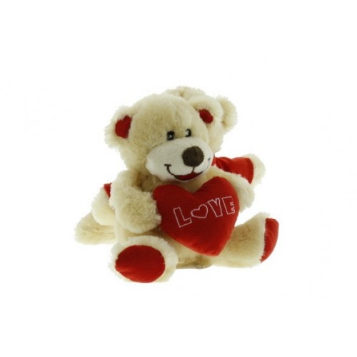 PELUCHE OSO LOVE SURTIDOS 15CM