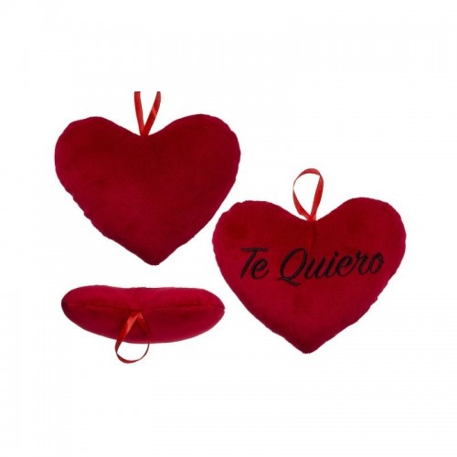 PELUCHE CORAZON ROJO TE QUIERO 35CM